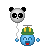 Ballon panda